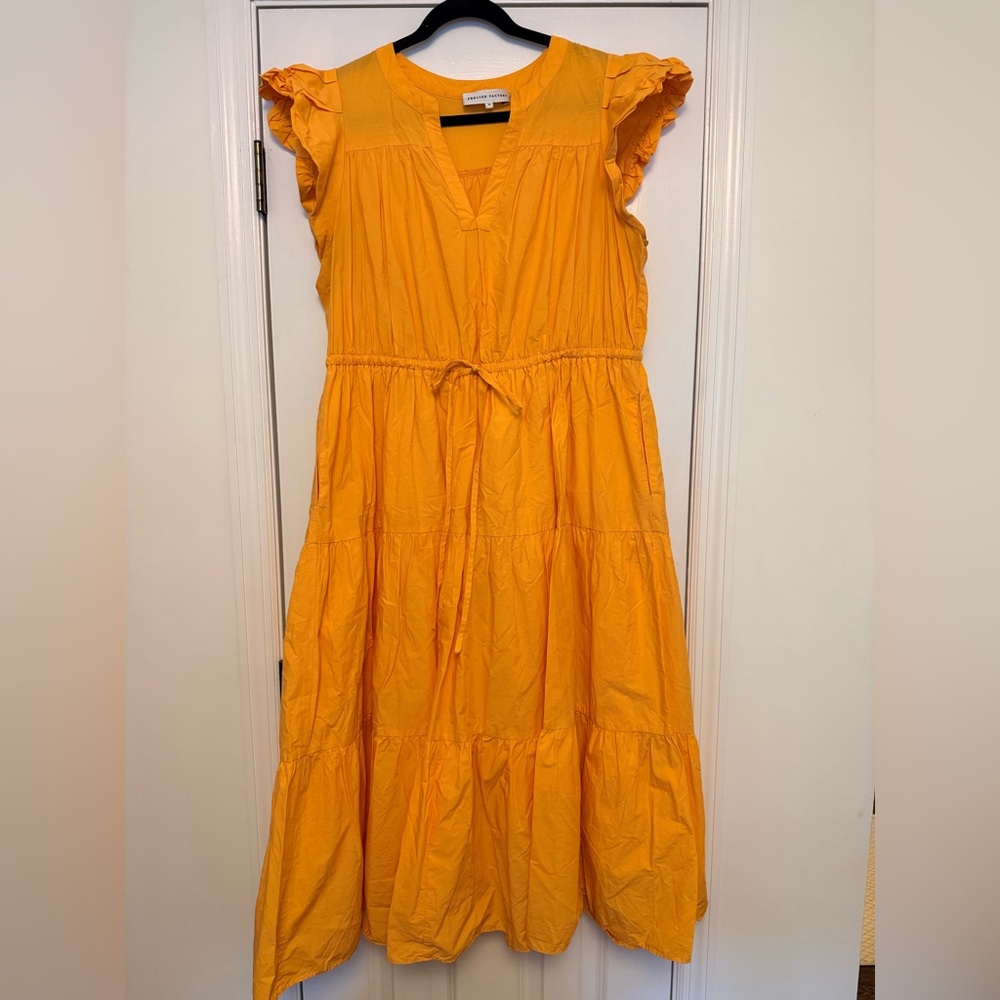 English Factory Tiered Midi Dress